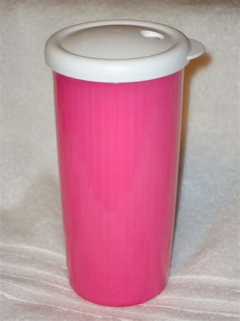 New Tupperware Insulated Tumbler With Dripless Straw Seal 24 Oz Hot