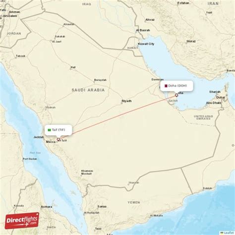 Direct Flights From Doha To Taif Doh To Tif Non Stop