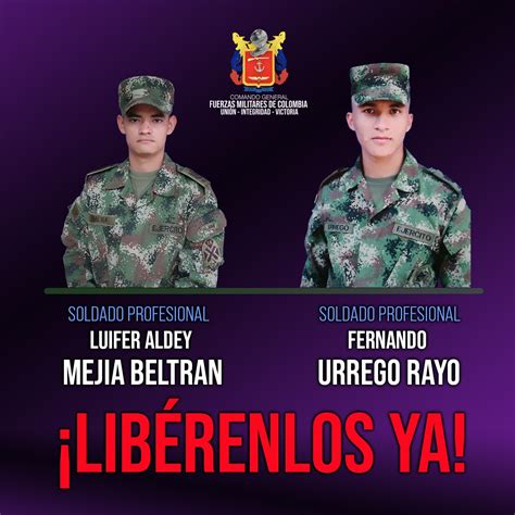 Sanidad Ejército Nacional on Twitter RT FuerzasMilCol Las