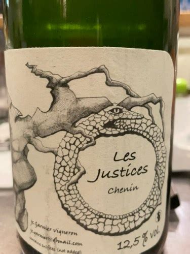 Jean Christophe Garnier La Justices Chenin Vivino Us