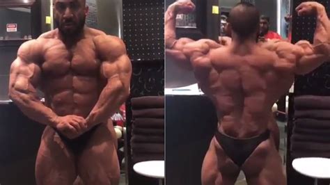 Ahmad Ashkanani Ready 4 Weeks From Olympia Fitness Volt