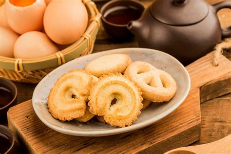 Un Plato De Galletas Reci N Horneadas Foto Premium