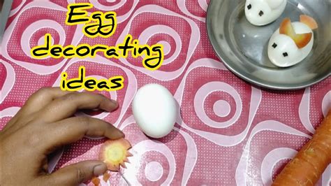 2 Idea For Decorating Egg How To Decorate Boiled Eggs At Home