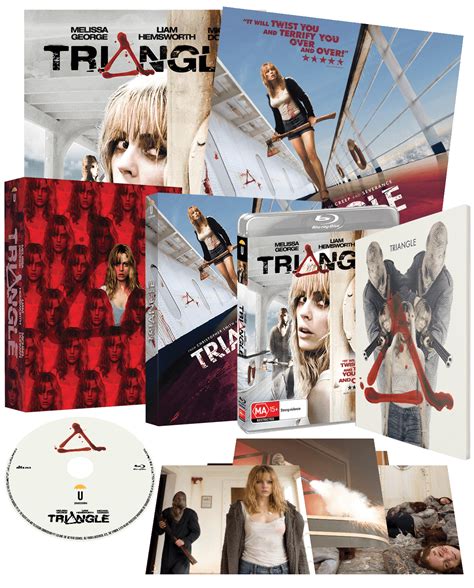 Triangle 2009 Collectors Edition Blu Ray Book Rigid Case Slipca
