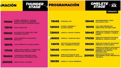 Ccxp México 2024 Sigue En Vivo Hoy 3 De Mayo La Primer Edición De La