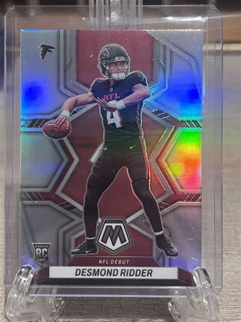 Mosaic Desmond Ridder Silver Rookie Variation Atlanta Falcons