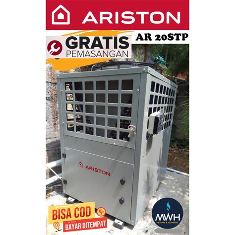 Jual Heat Pump Pemanas Air Kolam Renang Ariston AR 20STP Kolam Besar