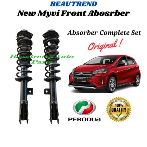 Perodua Myvi 2018 Front Absorber Original Complete Set Shock Absorber