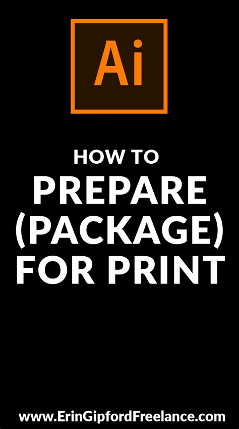 How To Prepare And Package A File For Print In Adobe Illustrator In