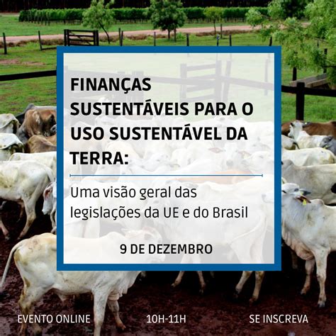 Evento discutirá finanças sustentáveis e legislações chave na União