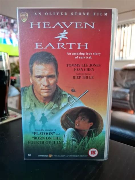 Heaven And Earth Tommy Lee Jones Hiepthile Pal Vhs Video Tape £6 99