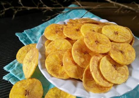 Resep KERIPIK PISANG ASIN MANIS Pr Cemilankriuk Anti Gagal