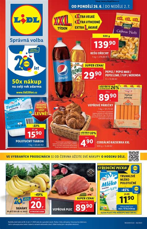 Lidl Leták Strana 1 26 6 2 7 2023 Najdislevucz