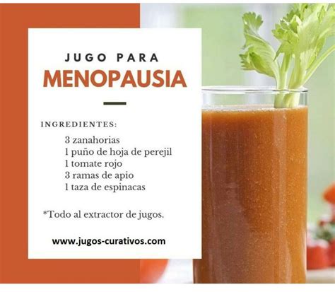 Arriba 47 Imagen Jugos De Frutas Para La Menopausia Viaterra Mx