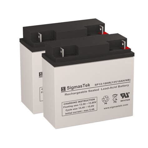 Apc Su1000xli Ups Battery Set Replacement Batteries By Sigmastek Ebay