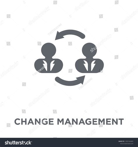 Change Management Icon Change Management Design Stock Vector Royalty