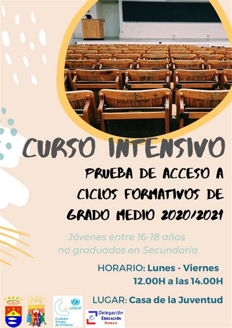 Empleo Y Formaci N Provincia De C Diz Formaci N Curso Intensivo Para