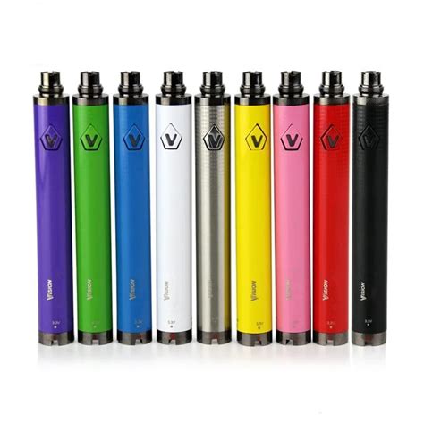 10pcs Vision II 2 Variable Voltage 1300mAh Ego Evod VV Twist Vape 510