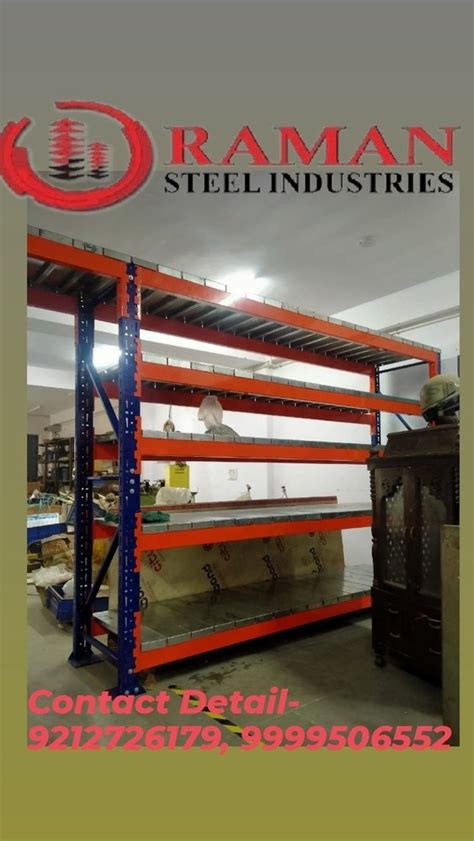 Mild Steel Industrial Pallet Racks Load Per Layer 500 Kg Storage