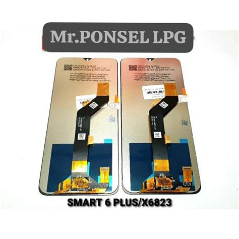 Jual LCD INFINIX SMART 6 PLUS HOT 10S FULL SET KUALITAS INCELL LF Shopee Indonesia
