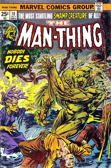 Man Thing Mike Ploog Art Pencil Ink