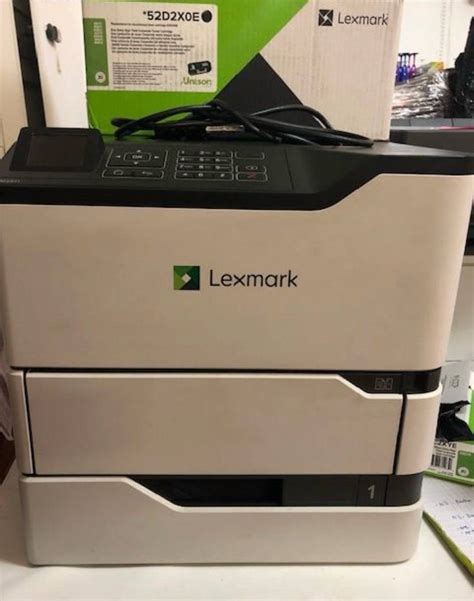 Imprimante Lexmark Ms821 Monochrome Avec Cartouches Neuves Sur Gens De