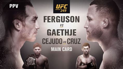 UFC 249 Preview And Prediction