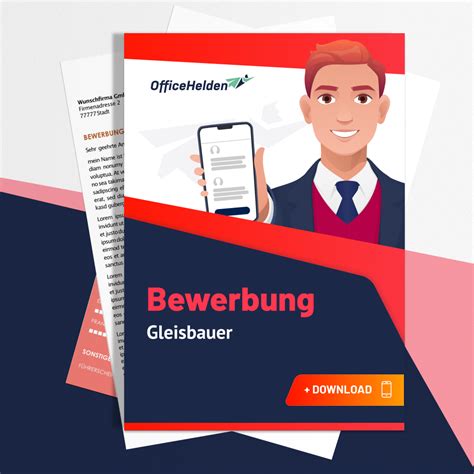 Bewerbung Gleisbauer Komplettpaket I Designs I Anschreiben