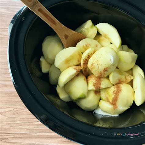 Making Applesauce In The Classroom Primary Playground