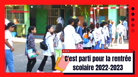 VIDEO Maroc C est parti pour la rentrée scolaire 2022 2023