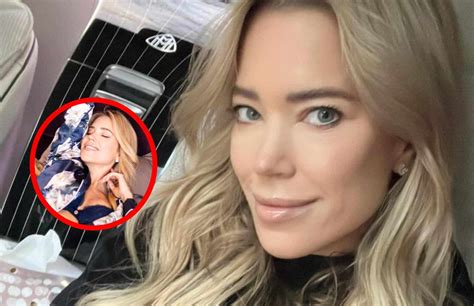 Foto Sylvie Meis Laat Haar Pyjama Helemaal Openstaan Mannenzaken Nl