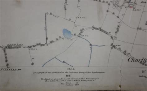 andrew simpson early chorlton map discovered richard bond