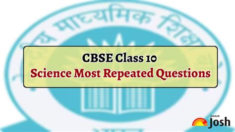 Cbse Class Science Most Repeated Questions Pdf