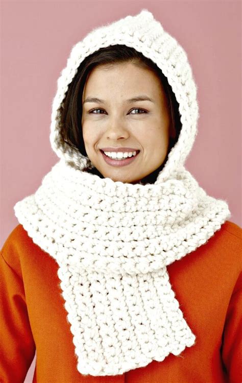 Free Crochet Hooded Scarf Patterns Diy Crafts Cachecol