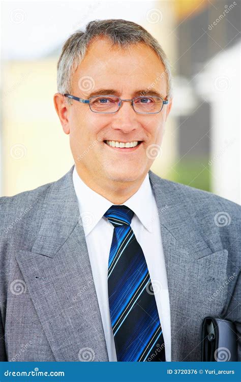 Senior College Professor Stock Photo Image Of Handsome 3720376