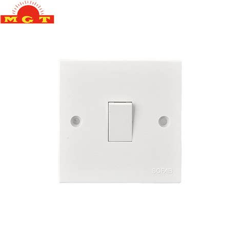 gang   british wall switch single push button switch switch