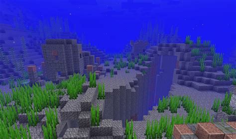 Underwater Ruins | Minecraft Bedrock Wiki | Fandom