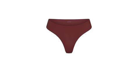 Track Naked Dipped Thong Oxblood X At Skims