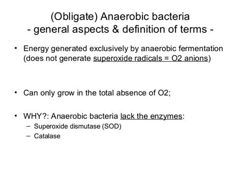 Anaerobic bacteria