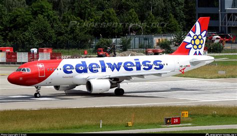 Hb Jjm Edelweiss Air Airbus A Photo By Erezs Id