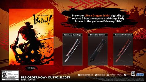 Like A Dragon Ishin How To Redeem Pre Order DLC Cultured Vultures