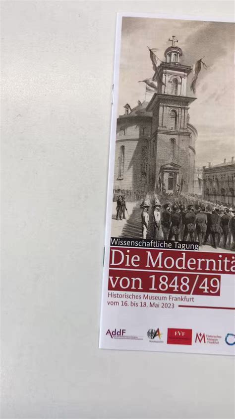 Historisches Museum Frankfurt On Twitter Vom 16 Mai Bis Zum 18 Mai