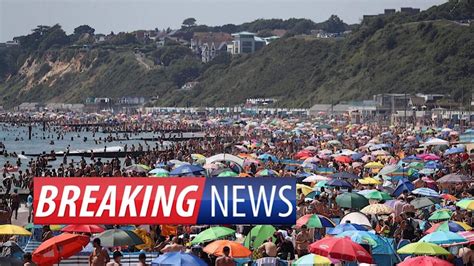 Major Incident Declared In Bournemouth As Thousands Flock To Beaches