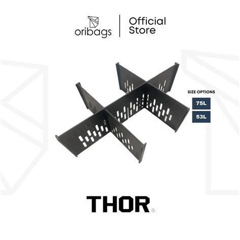 Thor Storage Divider Split Panel Black Shopee Philippines