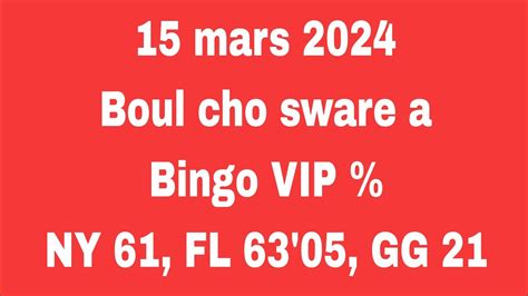 Boul Cho Pou Sware Mars Bingo Vip Ny Fl Gg Ba