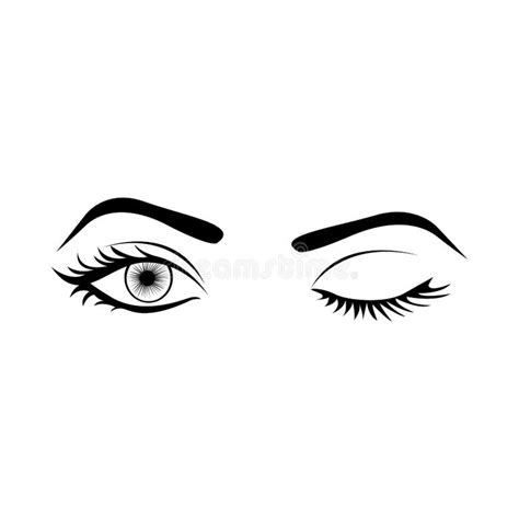 Eye Wink Stock Illustrations 5 187 Eye Wink Stock Illustrations