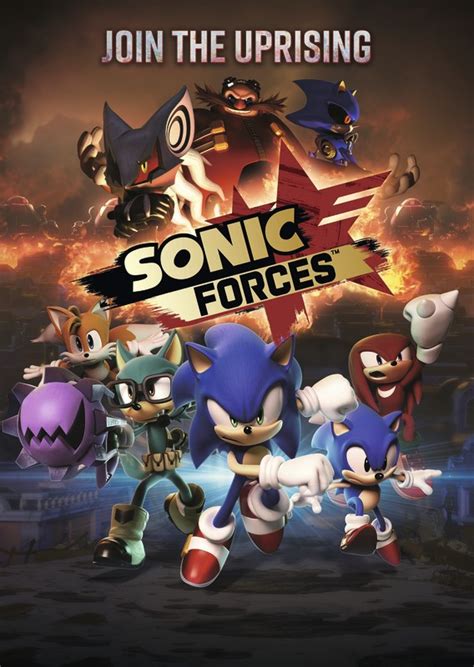 Sonic Forces A2 Poster At Mighty Ape Australia