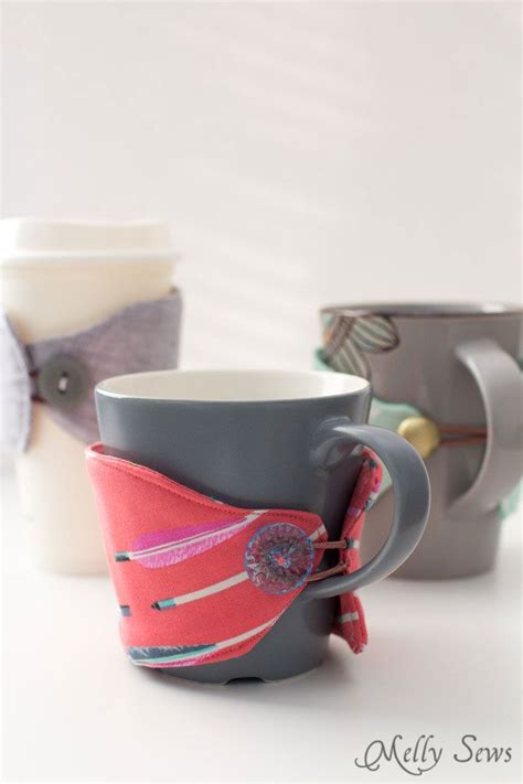 Scrap Busting Project Sew A Coffee Cozy With This Free Pattern And