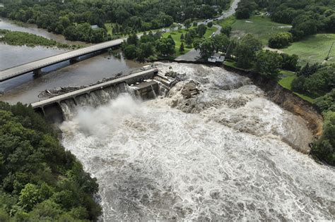 A Minnesota Dam Is At Risk Of Collapse Due To Flooding Boston News