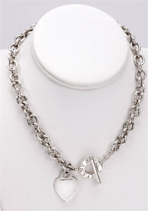 Tiffany And Co Sterling Silver Necklace Chain At 1stdibs